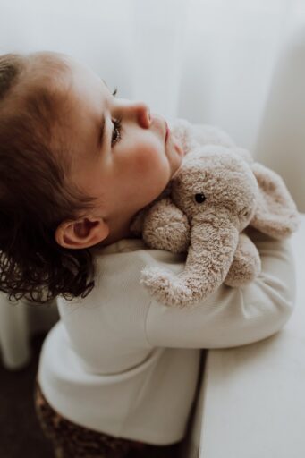 Knuffel Met Hartslag George Olifant Blush Flow