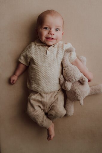 Knuffel Met Hartslag George Olifant Blush Flow