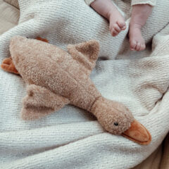 Knuffel Met Hartslag Liva The Goose Brown Flow