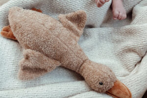 Knuffel Met Hartslag Liva The Goose Brown Flow