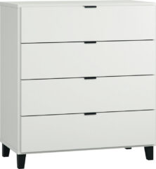 COMMODE MET LADES SIMPLE WHITE VOX