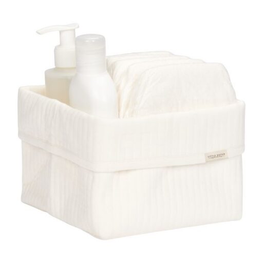 Commodemandje Klein Pure Soft White Little Dutch