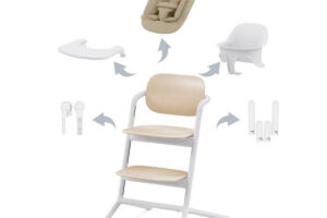 KINDERSTOEL LEMO SAND WHITE 4 IN 1 CYBEX