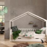 BED DALLAS BREED DAK SPIJLEN WIT 90 X 200 VIPACK