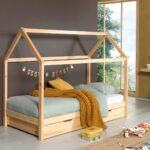 BED DALLAS SMAL DAK NATUREL 90 X 200 VIPACK