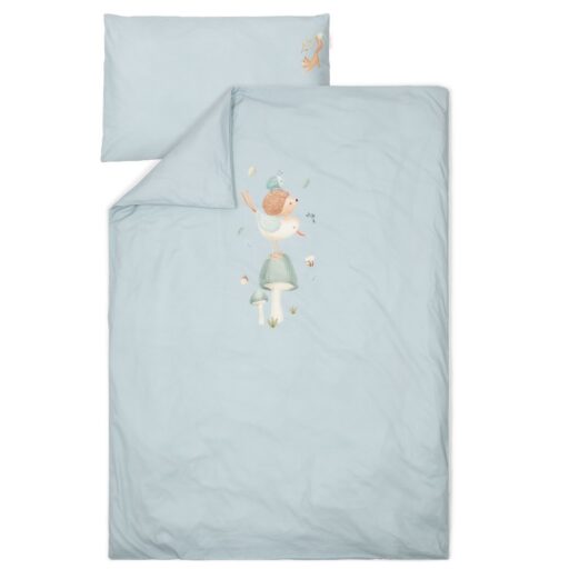 Dekbedovertrek Baby Denim Blue 120×150 Cm Little Dutch