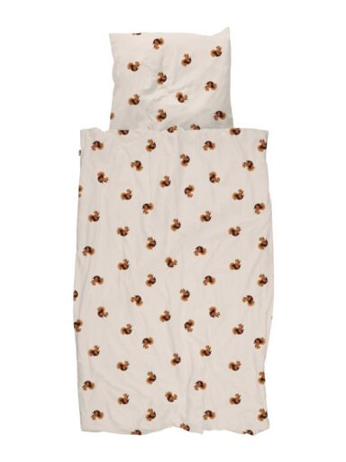 Snurk Dekbedovertrek Squirrels Beige 140 x 200