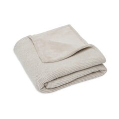 Dekentje Basic Knit Nougat Fleece Jollein
