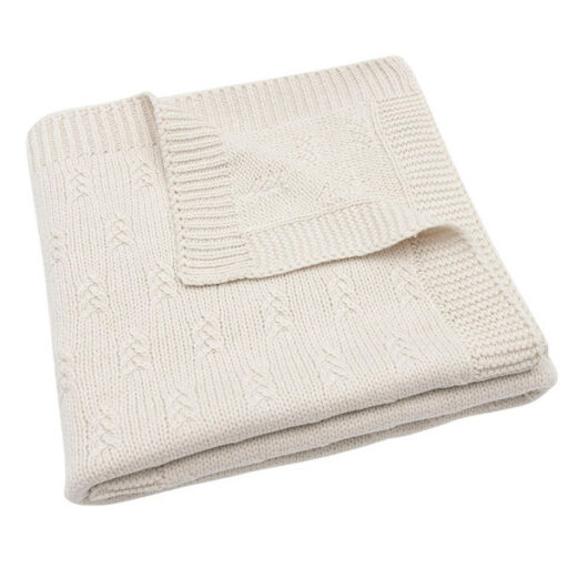 Dekentje Grain Knit Oatmeal Jollein