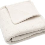 Dekentje Grain Knit Oatmeal Velvet Jollein