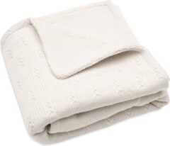Dekentje Grain Knit Oatmeal Velvet Jollein