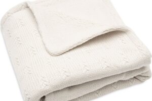 Dekentje Grain Knit Oatmeal Velvet Jollein