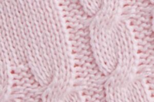 Ledikantdeken Kabel Roze Baby’s Only