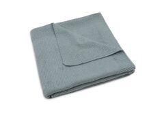 Ledikantdeken Cosy Knit Sea Green Jollein