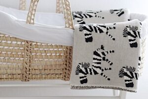 Dekentje Zebra 80×100 Quax