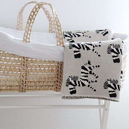 Dekentje Zebra 80×100 Quax
