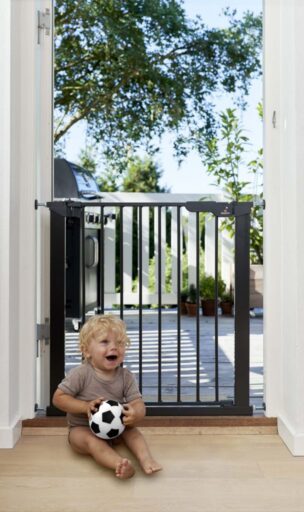 Deurhekje Asta Zwart Babydan