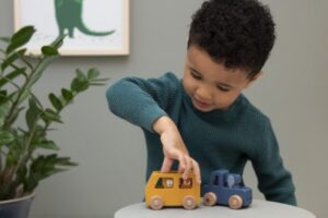 Dierenauto Set Hout Trixie