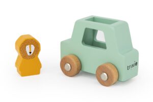 Dierenauto Set Hout Trixie