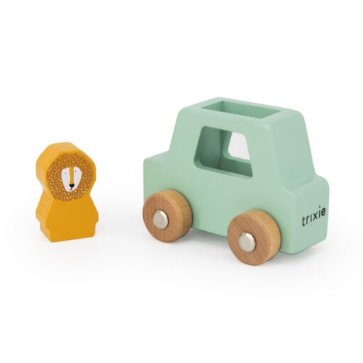 Dierenauto Set Hout Trixie