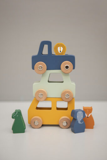 Dierenauto Set Hout Trixie