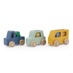 Dierenauto Set Hout Trixie