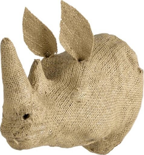 Dierenkop Neushoorn Quax