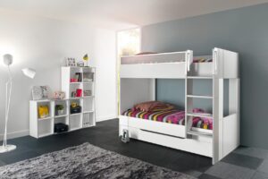 STAPELBED 90 X 200 DIMIX WIT GAUTIER