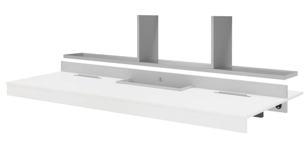 BUREAUBLAD VOOR HOOGSLAPER + USB DIMIX WIT GAUTIER