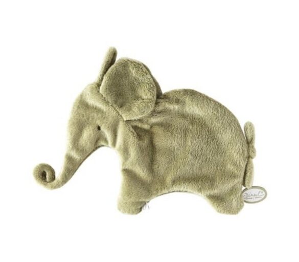 Doudou Olifant Oscar Groen Dimpel