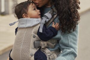 Draagzak Harmony 3D Mesh Grijsbeige Babybjorn