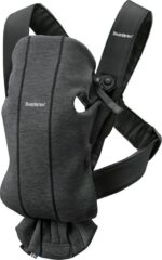 Draagzak Mini 3D Jersey Charcoal Grey Babybjorn