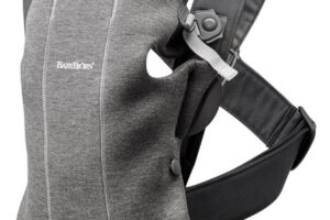 Draagzak Mini 3D Jersey Donkergrijs Babybjorn