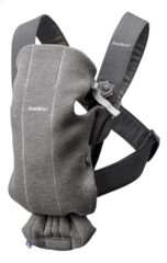 Draagzak Mini 3D Jersey Donkergrijs Babybjorn