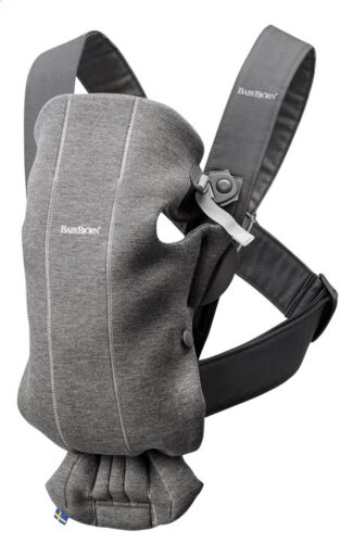 Draagzak Mini 3D Jersey Donkergrijs Babybjorn