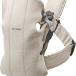 Draagzak Mini 3D Jersey Lichtbeige Babybjorn
