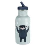 Blafre Drinkfles Brillebjørn Light Blue