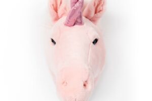 Wild And Soft Dierenkop Eenhoorn Roze Julia