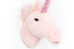 Wild And Soft Dierenkop Eenhoorn Roze Julia