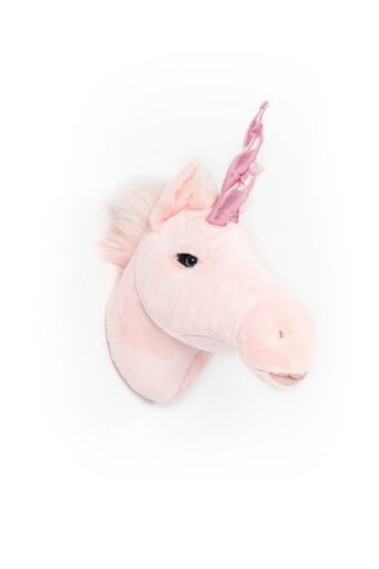 Wild And Soft Dierenkop Eenhoorn Roze Julia