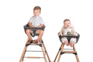 Kinderstoel Evolu2 Naturel/Antraciet