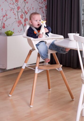 Kinderstoel Evolu2 Naturel/Wit
