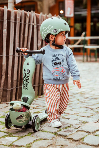 Fietshelm Green Lines XXS-S Scoot And Ride