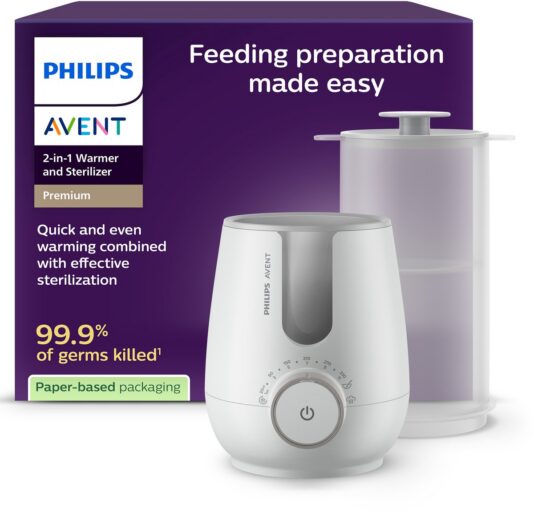 Flesverwarmer + Sterilisator 2 In 1 Avent