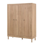 KLEERKAST 3-DEURS FORREST EIK VIPACK