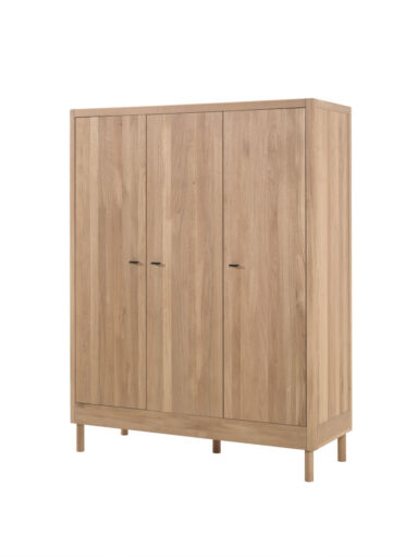 KLEERKAST 3-DEURS FORREST EIK VIPACK