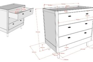 COMMODE 3 LADES FORREST WIT VIPACK