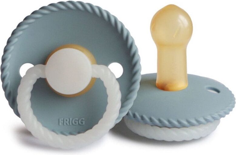 Frigg Fopspeen Rope Night Stone Blue T1