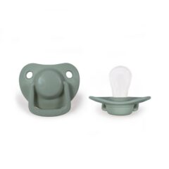 Fopspenen Moss Green 2-Pack 0-6M Filibabba