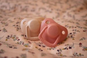 Fopspenen Peach 2-Pack 0-6M Filibabba